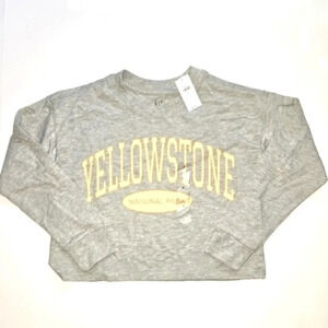 Gap kids long sleeve crop top